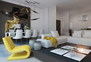 κατάλληλα χρώματα σε μια ανακαίνιση σπιτιού